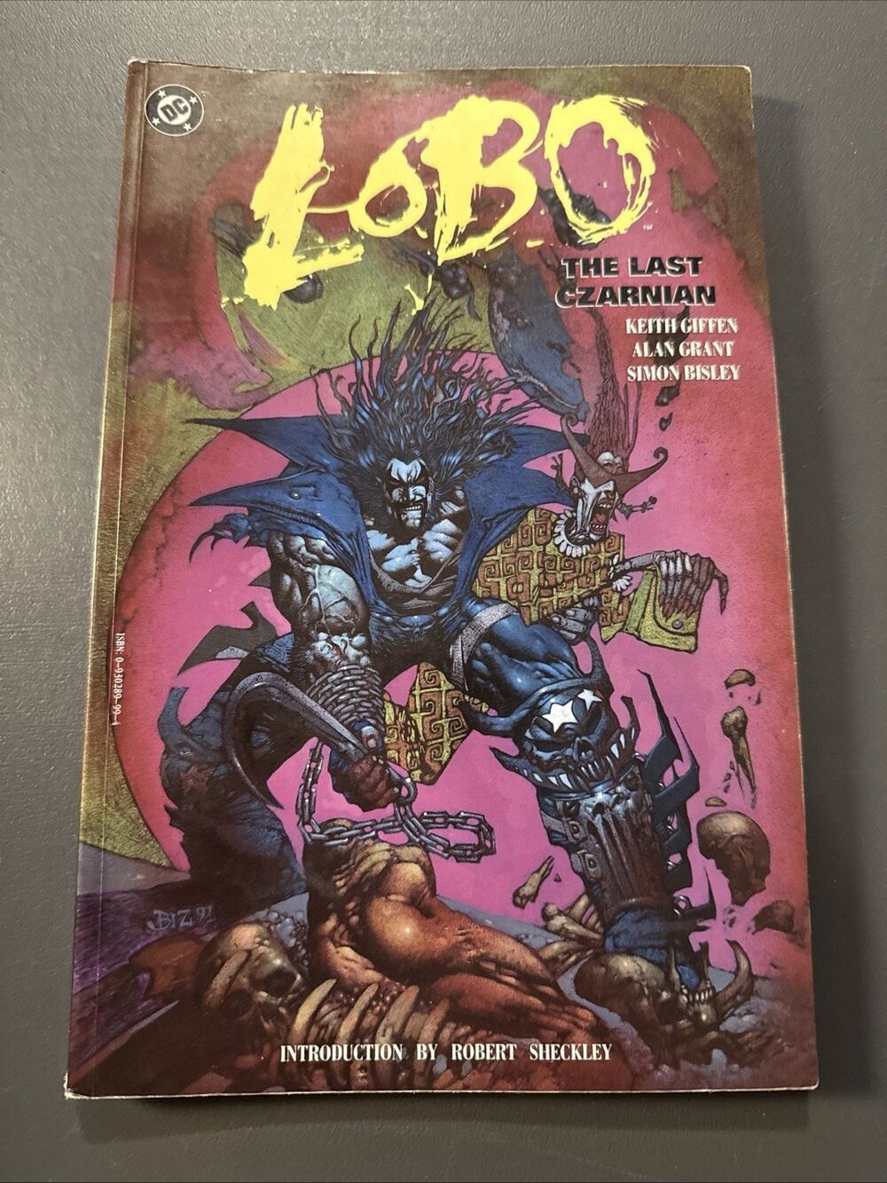 Lobo The Last Czarnian TPB/Graphic Novel Giffen Grant DC Comics 1991 NM